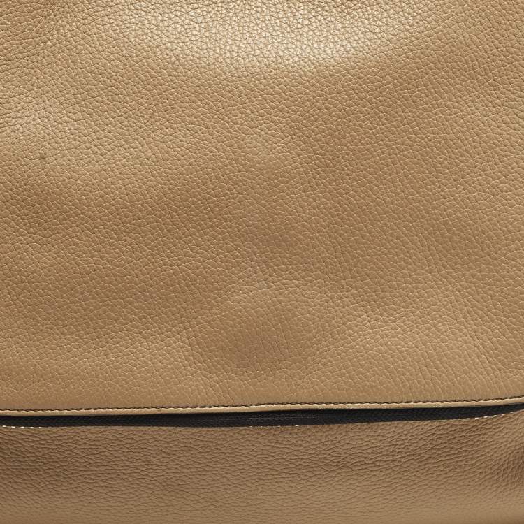 Pre Owned Anya Hindmarch Maxi Zip Brown Leather Hobo