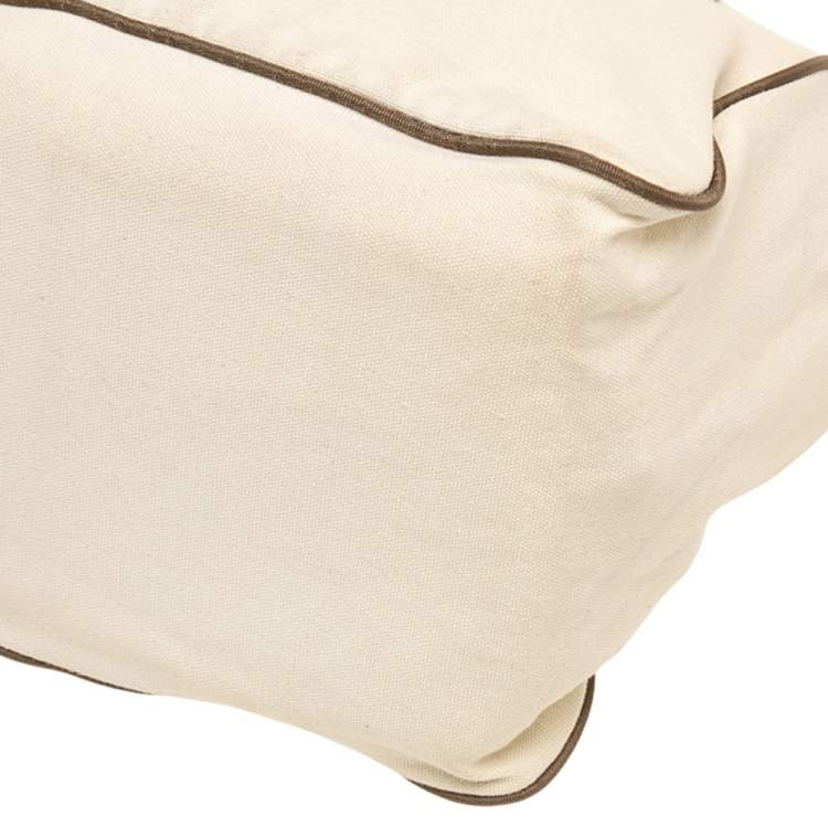 Pre Owned Anya Hindmarch I'm Not A Plastic Bag Canvas Tote