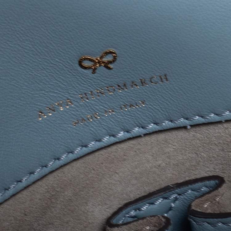 Pre Owned Anya Hindmarch Burgundy Leather Vere Satchel