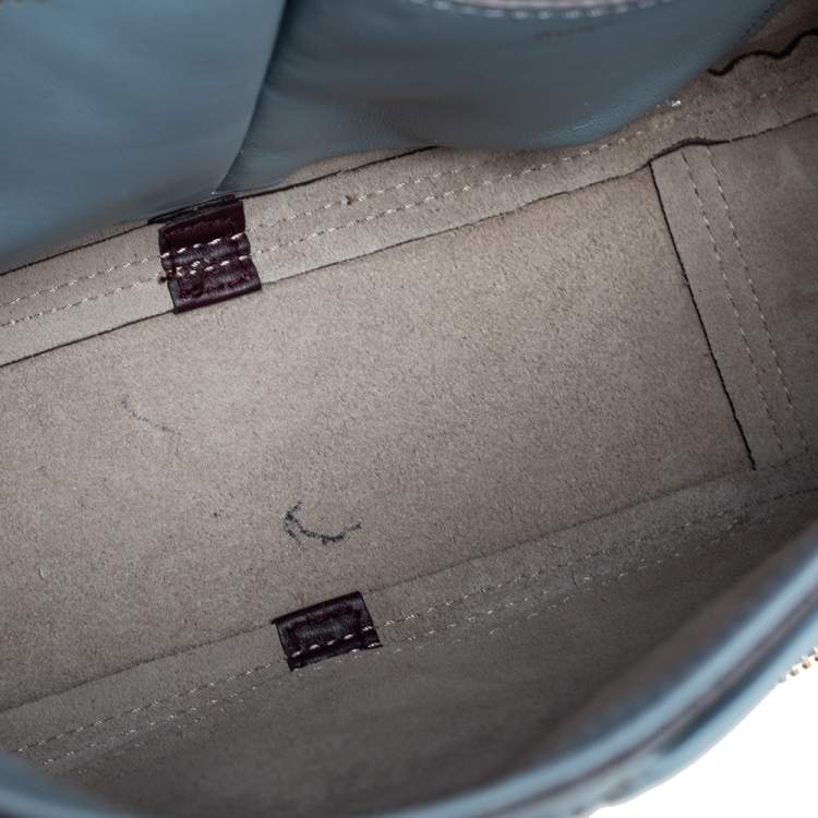 Pre Owned Anya Hindmarch Burgundy Leather Vere Satchel