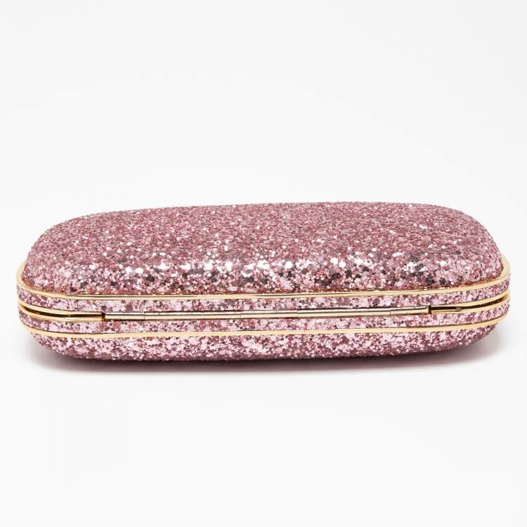 Pre Owned Anya Hindmarch Glitter Marano Clutch