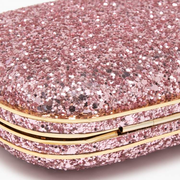 Pre Owned Anya Hindmarch Glitter Marano Clutch