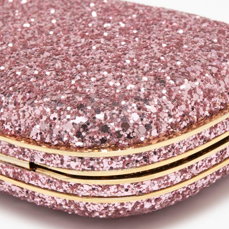 Pre Owned Anya Hindmarch Glitter Marano Clutch