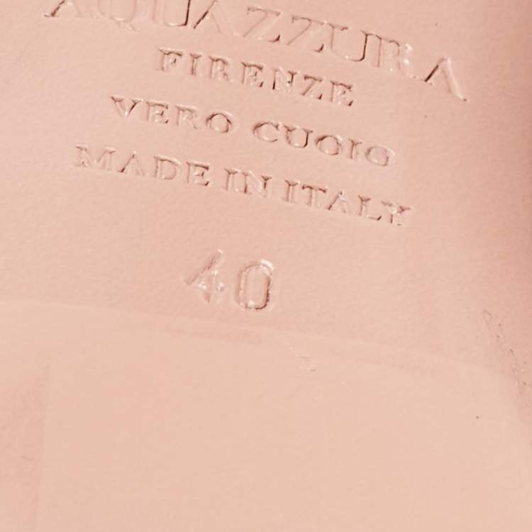 Pre Owned Aquazzura Silver Lurex Fabric Eclair Peep Toe Ankle Boots Size 40