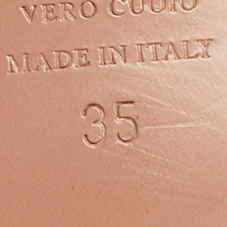 Pre Owned Aquazzura Black Fabric Deneuve Ballet Flats Size 35