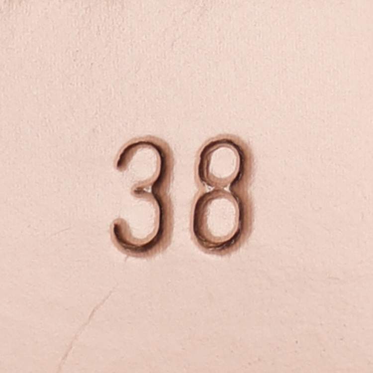 Pre Owned Aquazzura Size 38 Multicolor Python Embossed Leather and Suede Pumps