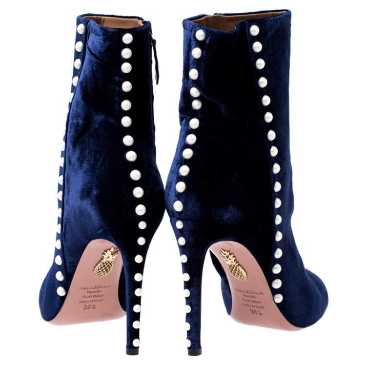 aquazzura follie pearl boots