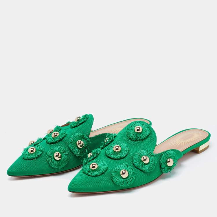 Aquazzura sales sunflower flats