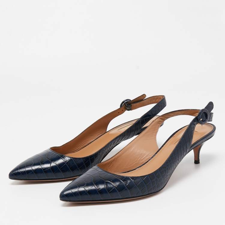 Buy Navy Blue Heeled Sandals for Women by Lee Cooper Online | Ajio.com