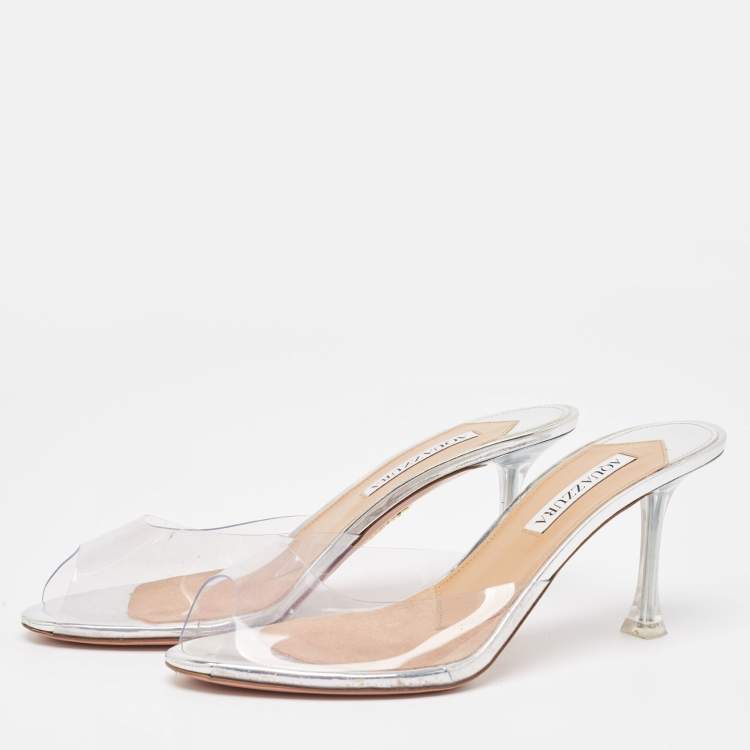 Aquazzura clear heels online