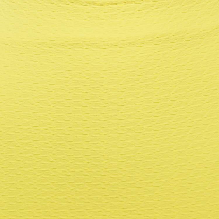 Pre Owned فستان قصير ملمس جورسي ليمون أصفر أرابيلا لندن ميوز مقاس صغير جدًا - إكس سمول