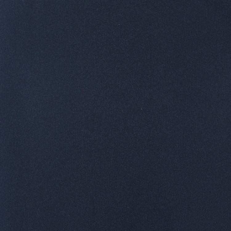 Pre Owned Armani Collezioni Navy Blue Crepe Maxi Skirt S