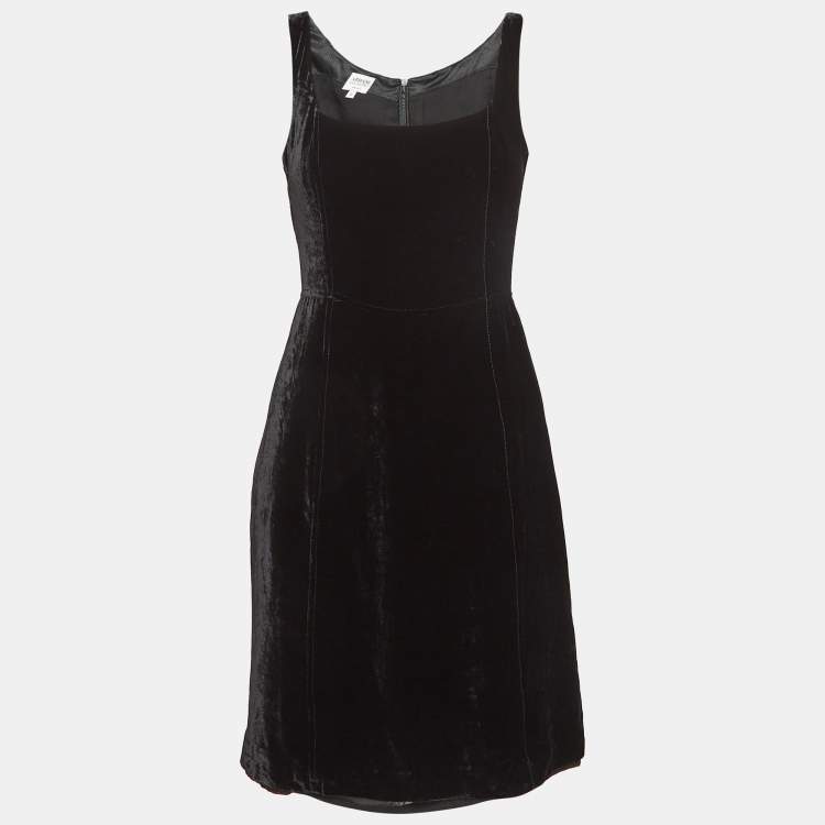 Armani collezioni black dress best sale