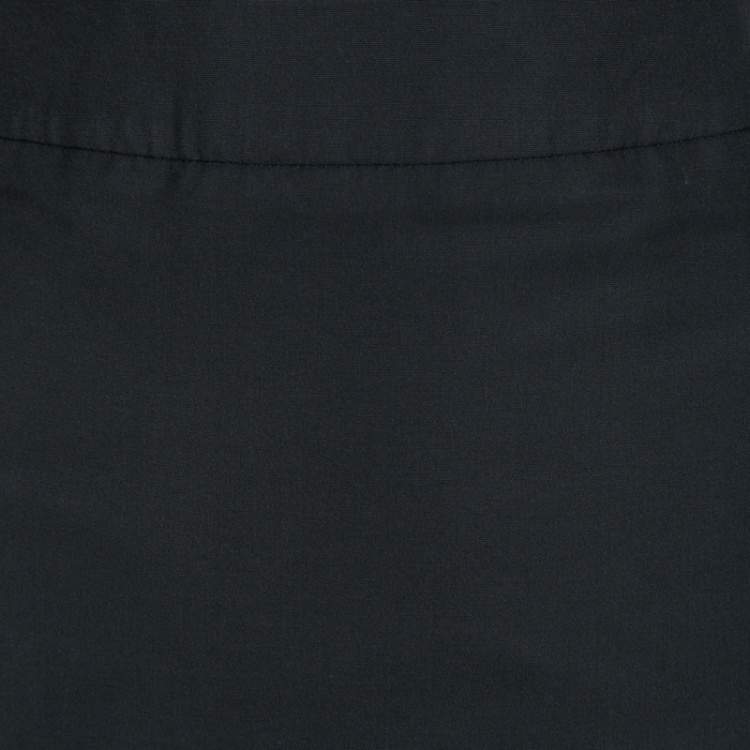 Pre Owned Armani Collezioni  Black Slit Detail Pencil Skirt M