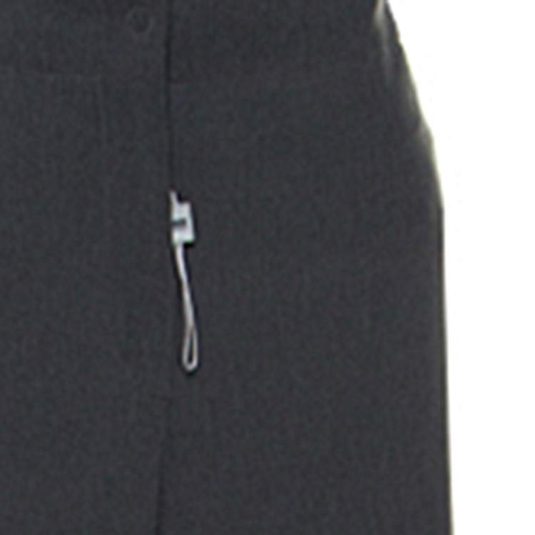 مملوكة مسبقًا Armani Collezioni Grey Crepe Straight Fit Trousers XL