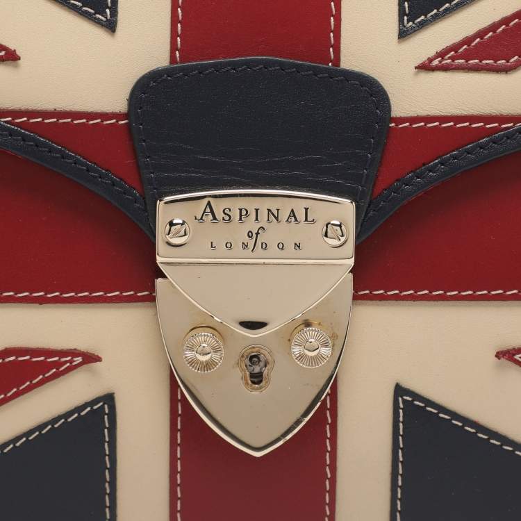 Pre Owned حقيبة كتف اسبينال أوف لندن جلد متعدد الألوان