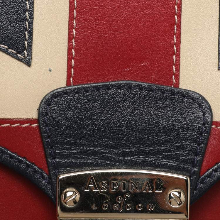 Pre Owned حقيبة كتف اسبينال أوف لندن جلد متعدد الألوان