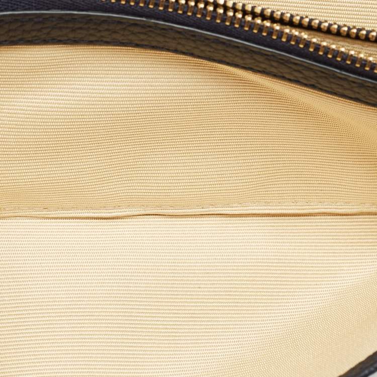 Pre Owned Aspinal Of London Essential Navy Blue Leather Continental Wallet