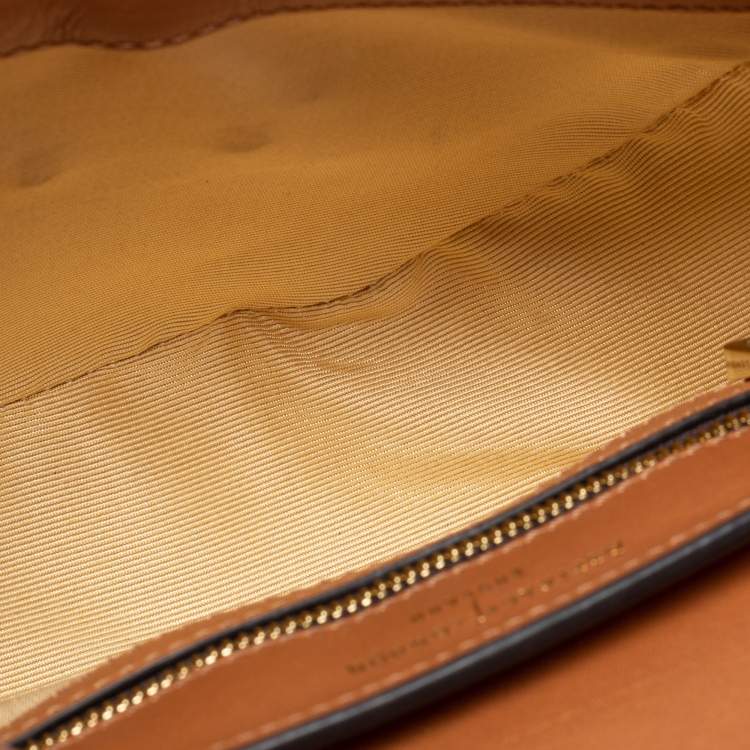 Pre Owned Aspinal Of London Tan Leather Portobello Shoulder Bag