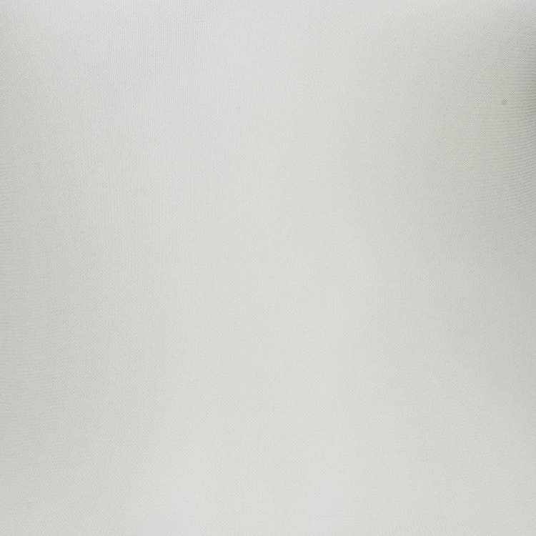 Pre Owned Asta Resort Off White Stretch Crepe Stella Maxi Dress S