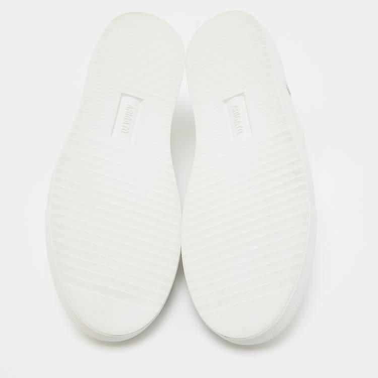 Pre Owned Axel Arigato White Leather Clean 90 Sneakers Size 38