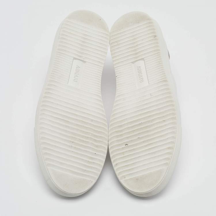 Pre Owned Axel Arigato White Leather Clean 90 Lace Up Sneakers Size 39