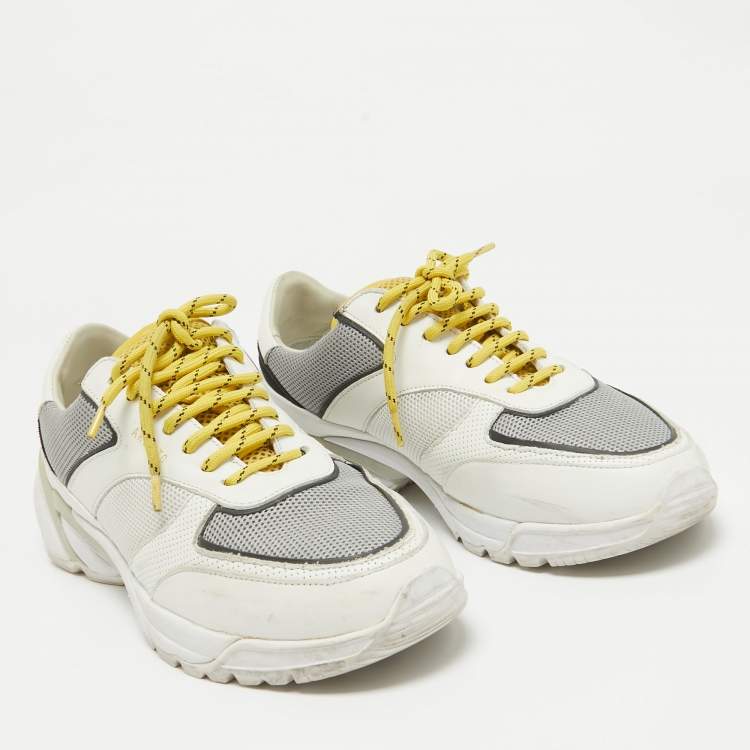 Pre Owned Axel Arigato Multicolor Leather and Mesh Marathon Sneakers Size 40
