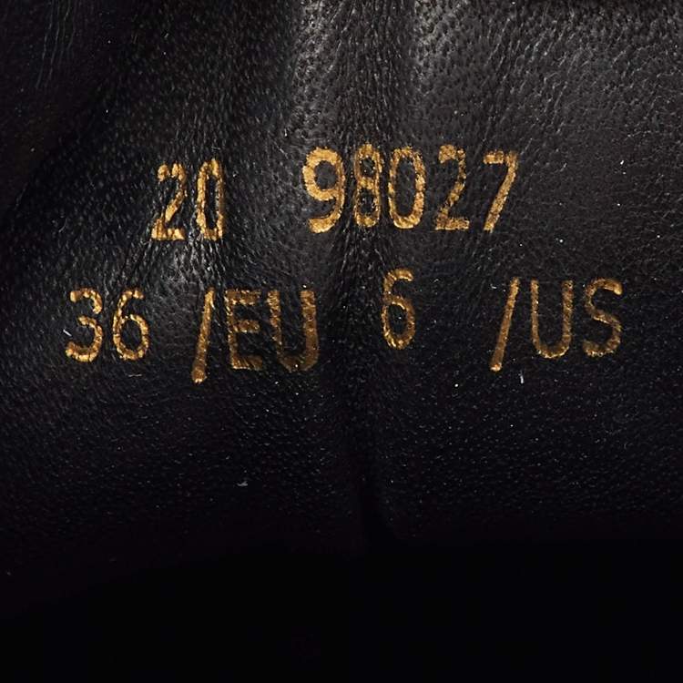 Pre Owned Axel Arigato Black Python Embossed Leather Clean 90 Low Top Sneakers Size 36