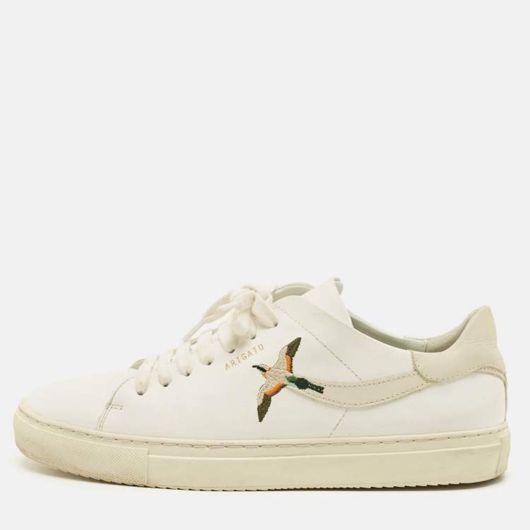 Pre Owned Axel Arigato Clean 90 Size 39 White Leather Low Top Sneakers