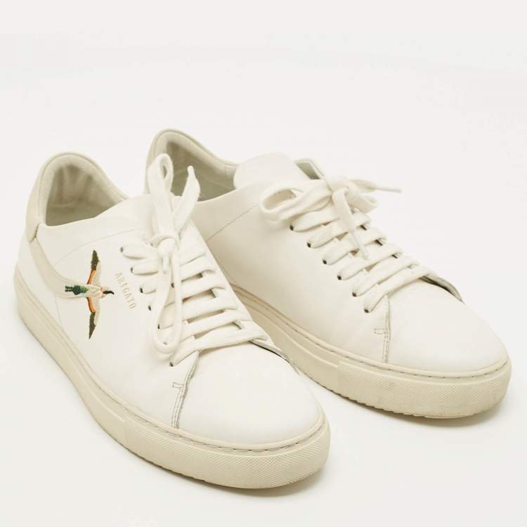 Pre Owned Axel Arigato Clean 90 Size 39 White Leather Low Top Sneakers