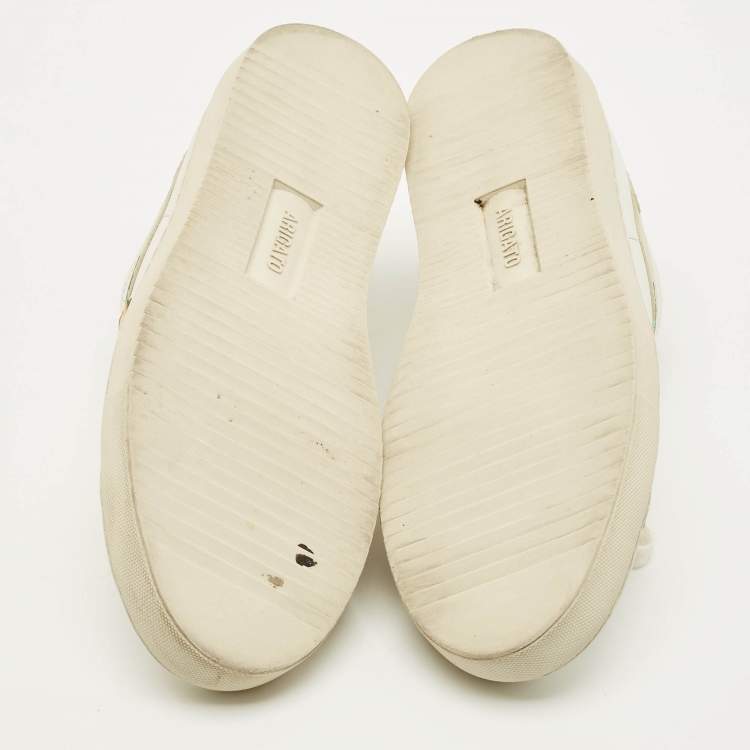 Pre Owned Axel Arigato Clean 90 Size 39 White Leather Low Top Sneakers