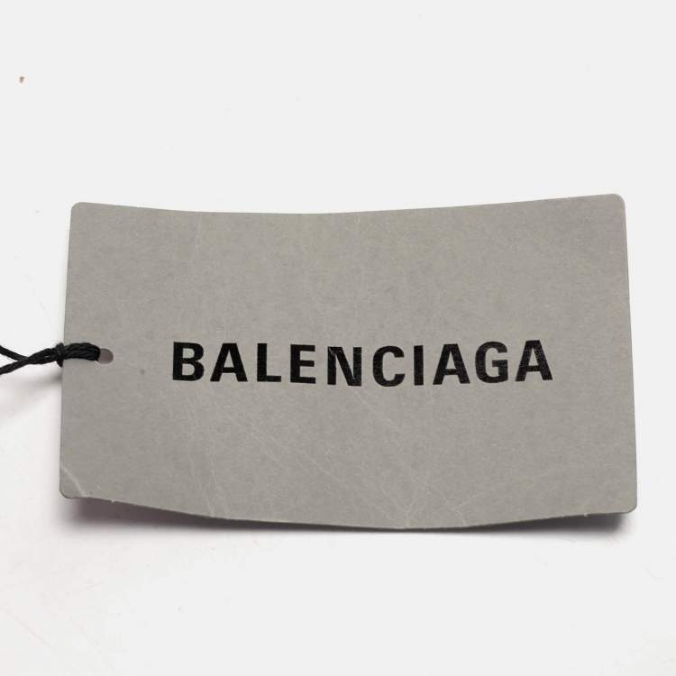 Pre Owned Balenciaga Pink Logo Embroidered Cotton Baseball Cap S