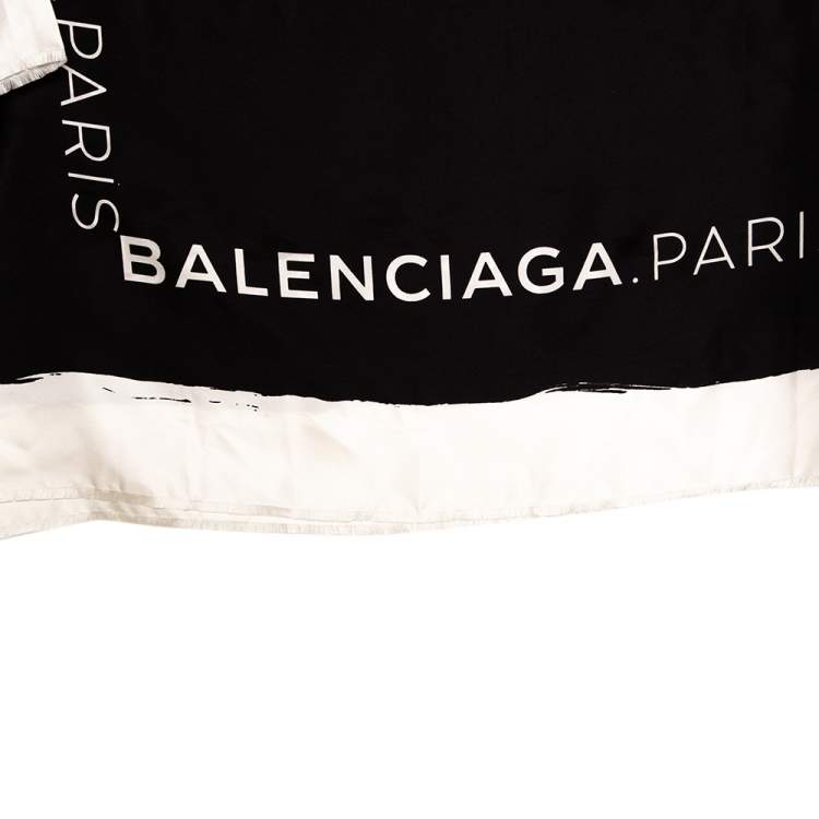 balenciaga black logo