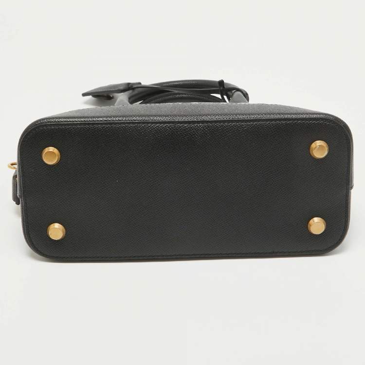 مملوكة مسبقًا Balenciaga Black Leather Small Ville Bag