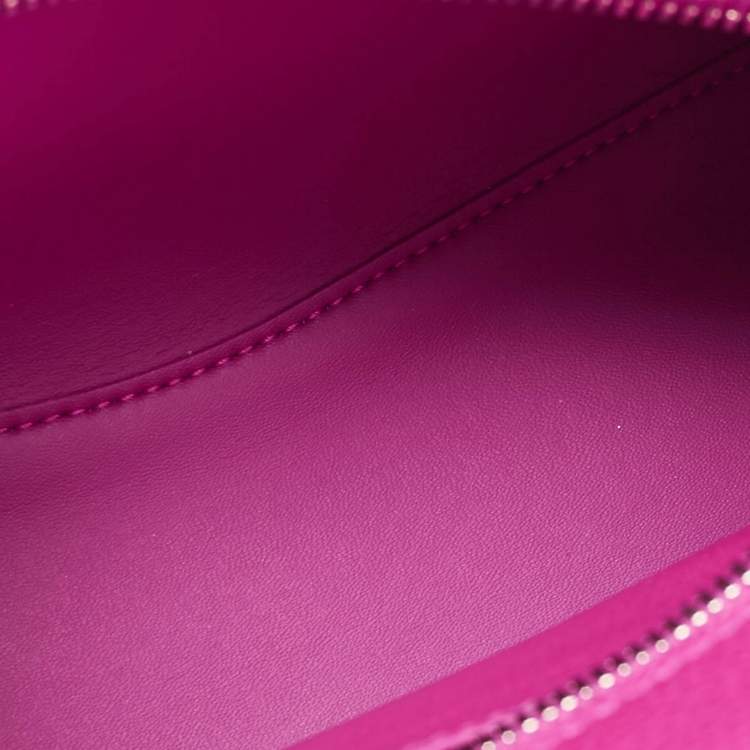 Pre Owned Balenciaga Pink Leather Mini Neo Classic City Tote