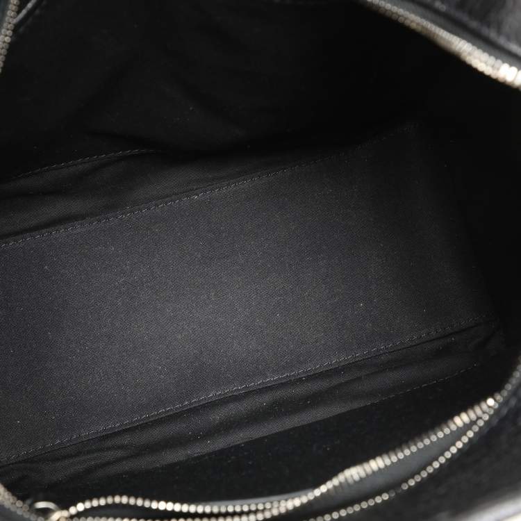 مملوكة مسبقًا Balenciaga Black Leather Small Bazar Shopper Tote