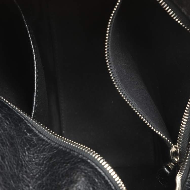 مملوكة مسبقًا Balenciaga Black Leather Small Bazar Shopper Tote