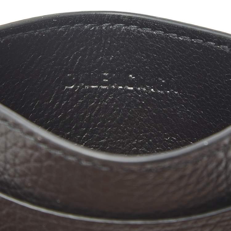 Pre Owned Balenciaga Neo Classic Black Leather Card Holder