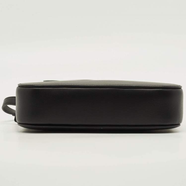 Pre Owned Balenciaga Everyday Small Black Leather Camera Shoulder Bag