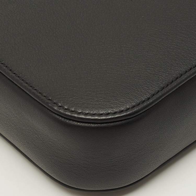 Pre Owned Balenciaga Everyday Small Black Leather Camera Shoulder Bag