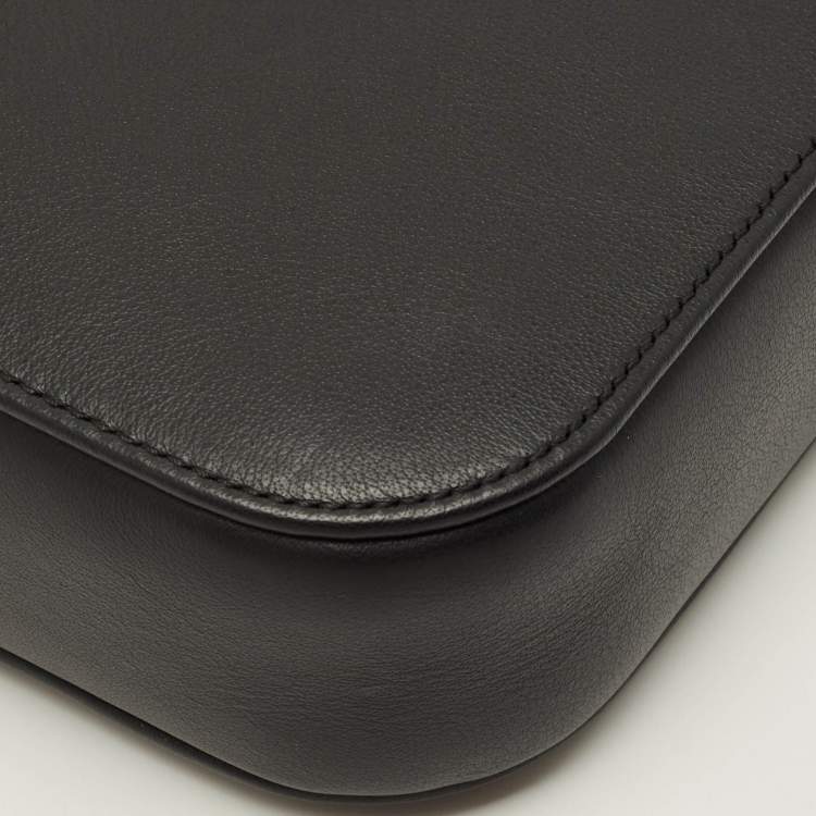 Pre Owned Balenciaga Everyday Small Black Leather Camera Shoulder Bag