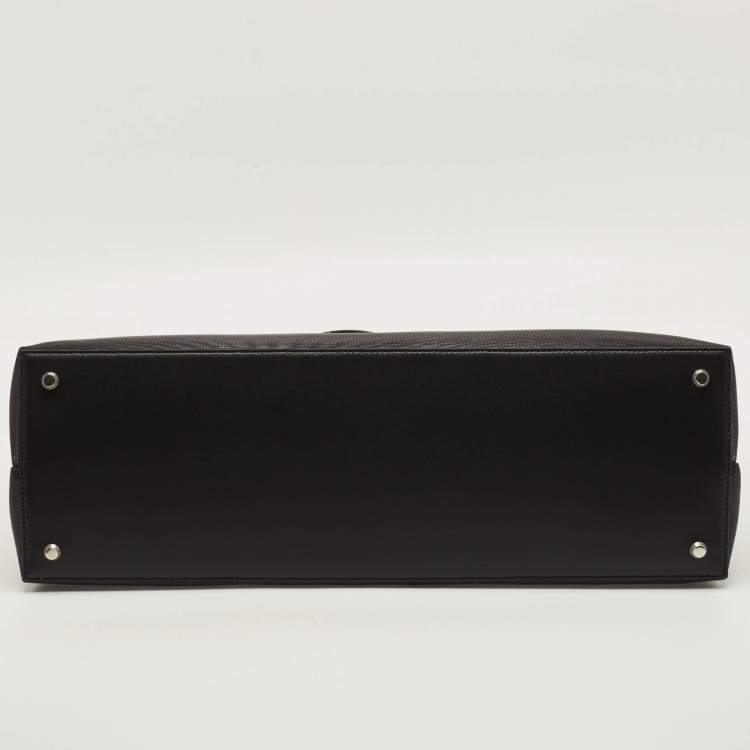 Pre Owned Balenciaga Duty Free Large Black Mesh Nylon Tote