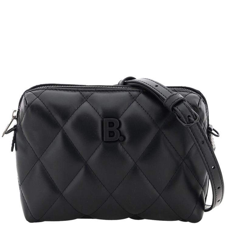 balenciaga quilted camera bag