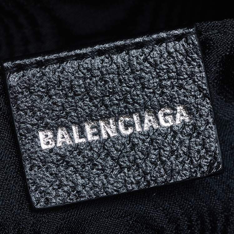 Pre Owned Balenciaga x Gucci Black Canvas and Leather The Hacker Project Boston Bag