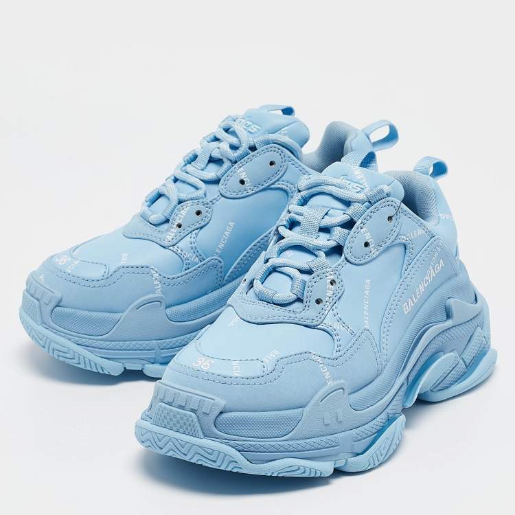 Balenciaga shoes triple s blue hotsell