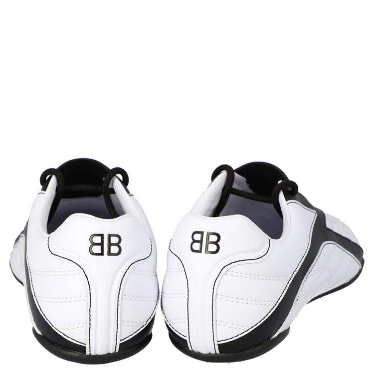 Pre Owned  Balenciaga White Zen Sneakers Size 40