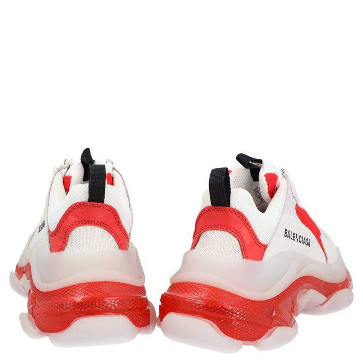 Pre Owned Balenciaga Triple S Clear Sole Size 39