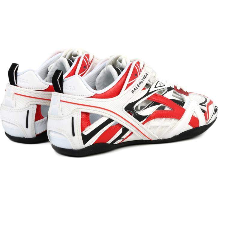 Pre Owned Balenciaga Red Drive Sneaker Size 38