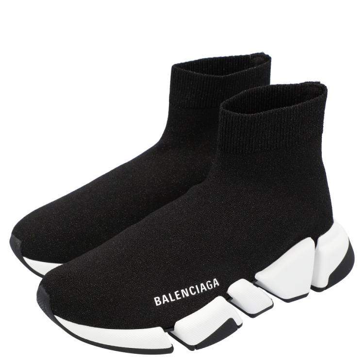 balenciaga knitted trainers