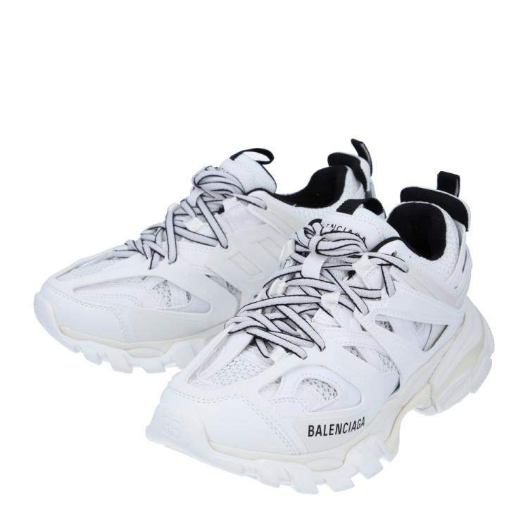 Pre Owned Balenciaga White Track low-top sneakers Size EU 39